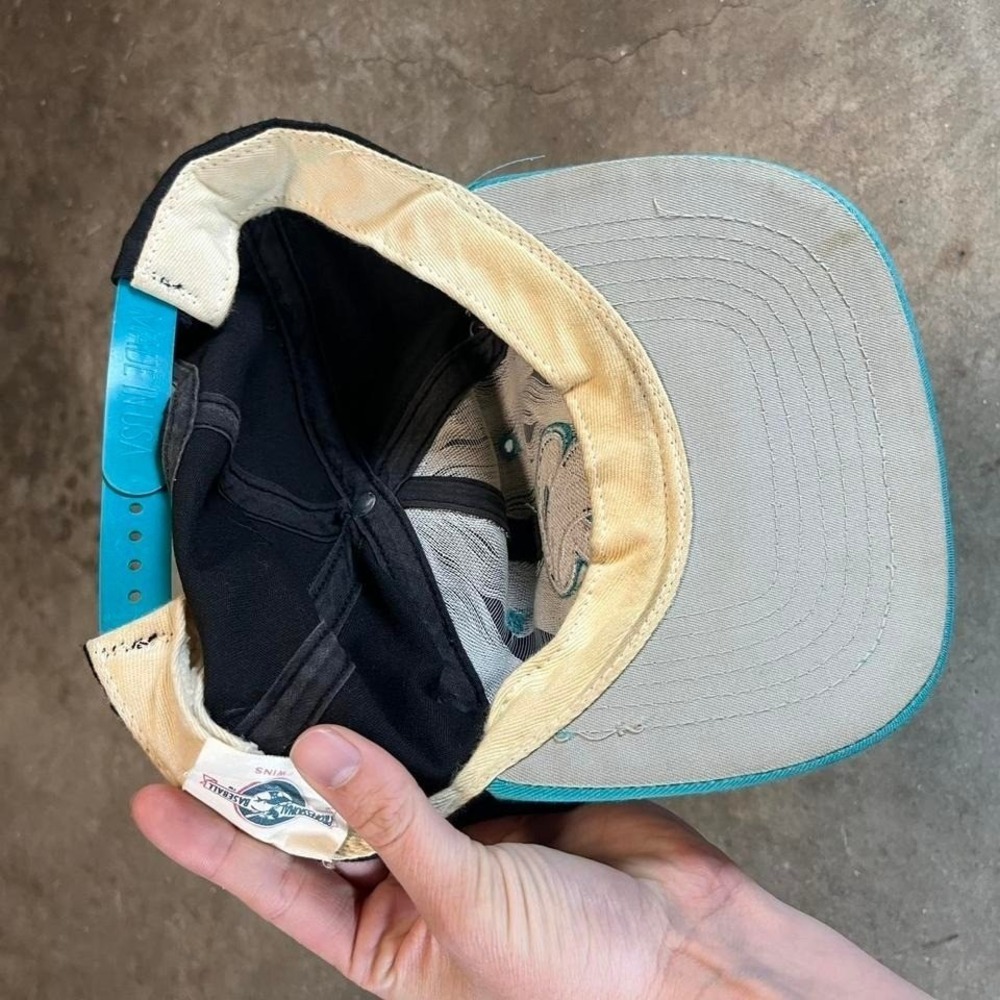 Vintage 90s black & blue baseball cap - Picture 5 of 5